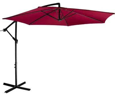 Zdjęcie produktu dla STILISTA Parasol z pokrowcem Ø 3 m, czerwony