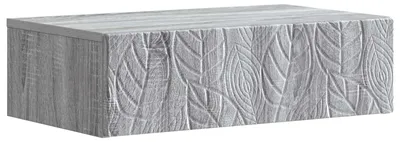 Produktbild von Wandmontierter Beistelltisch Grau Sonoma 59 x 34,5 x 17 cm