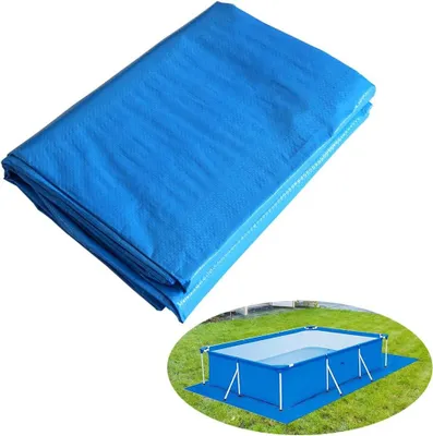 Produktbild von Poolbodenschutz 338 x 239 cm, Polyethylen, wasserdicht, für Garten