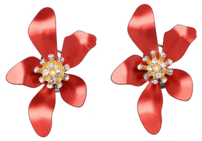 Image de AVANT-GARDE PARIS Boucles d'oreilles à clous florales
