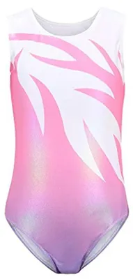 Produktbild von Ballerina-anzug für Mädchen, ohne Ärmel, rosa, Größe 150, für 12-14 Jahre, 150-160 cm, rosa 2