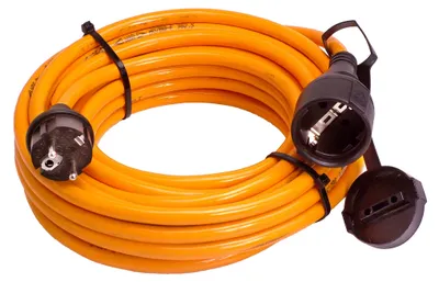 Zdjęcie produktu dla as-Schwabe 59105 as-Schwabe Baustellen Verlängerungskabel 5,0 m orange