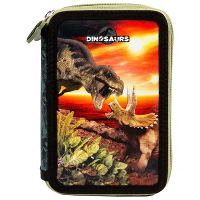 Immagine prodotto di Astuccio a 2 scomparti con accessori Dinosaur 18 Derform
