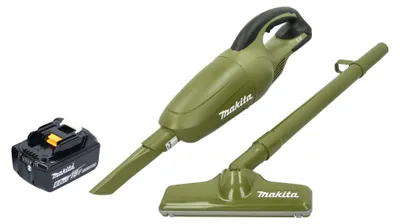 Immagine prodotto di Aspiratore a batteria Makita DCL 180 GO 18 V 0,65 l serie Olive Outdoor Adventure + 1x batteria ricaricabile 6,0 Ah - senza caricabatterie