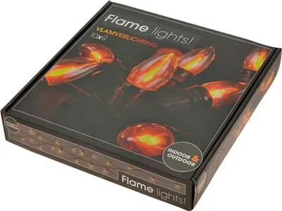 Obrázok produktu pre Licherkette - 10 Flammen - orange