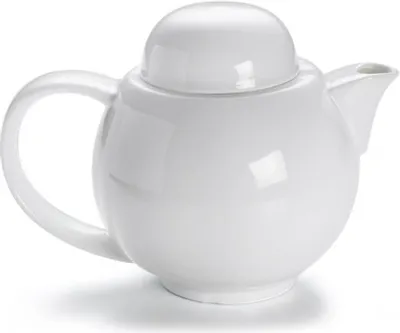 Produktbild von Teekanne 6 Tassen mit Sieb DoK 1020 ml / Maxwell & Williams / White Basics / Round / Kanne / Kaffeekanne / Porzellankanne