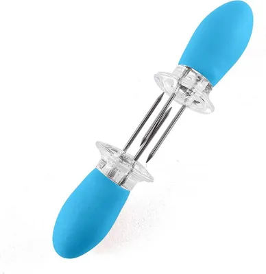 Immagine prodotto di confezione da 10 porta pannocchie, colore: blu