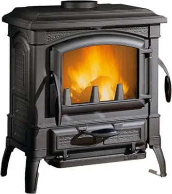 Image de Poêle à bois 7.7kw noir - Nordica Extraflame - ISETTALEAN -