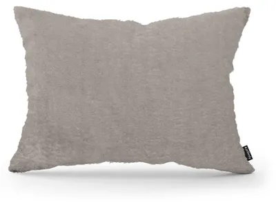 Immagine prodotto di Cuscino decorativo in peluche, color sabbia, 40 x 55 cm