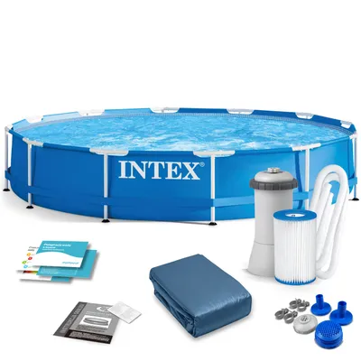 Obrázok produktu pre Basen Ogrodowy Stelaňľowy 366 X 76 Cm 10W1 Intex 28212