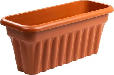 Productafbeelding van Famanu plantenbakken, weerbestendig - terracotta - 60 cm