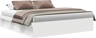Produktbild von vidaXL Bettgestell Weiß 200x200 cm