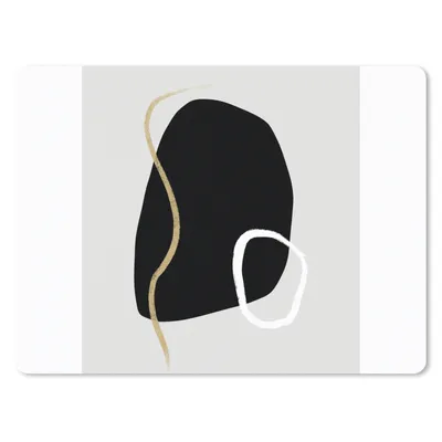 Produktbild von MuchoWow® Mauspad Mousepad Minimalismus - Abstrakt - Design 40x30 cm - Mousepads - Maus Mat - Pad - Mausunterlage - Anti Rutsch