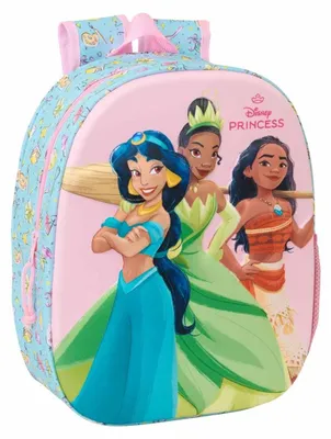 Produktbild von Safta Disney Princesses 8.64l 32x43x14 Cm Rucksack Rosa  Kinder Rosa One Size