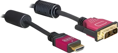 Produktbild von Delock - Adapterkabel - Single Link - HDMI männlich zu DVI-D männlich - 3 m