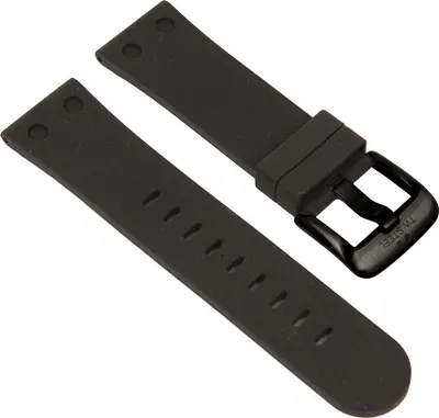 Produktbild von TW STEEL Canteen / Pilot / Icon Ersatzband Silikon 24mm Schwarz TWB583