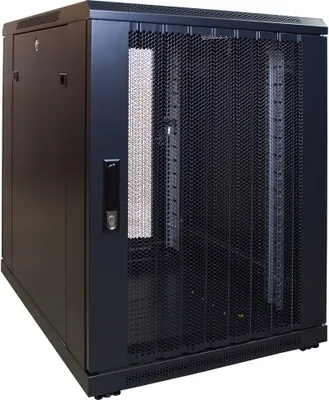 Obrázek produktu pro DS-IT kleiner Serverschrank mit perforierter Fronttür BxTxH 600 x 800 - Rack
