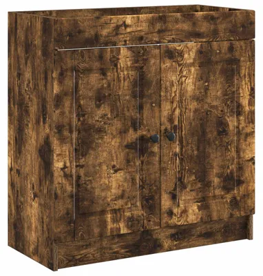 Produktbild von Unter dem Waschbecken Badschrank Geräucherte Eiche