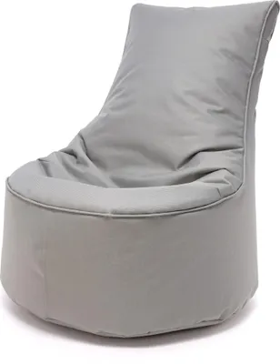 Produktbild von Ecopuf, Sitzkissen, Sessel Bean Bag, Sitzsack, für Innen und Außen, 65x75cm, Farbe Grau