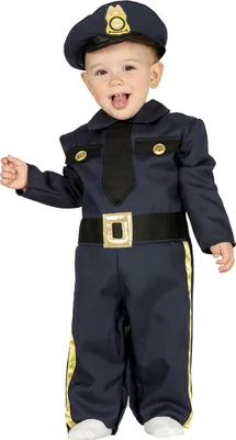 Produktbild von Polizisten Kostüm für Baby, Größe:74/80