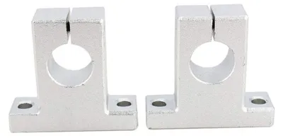 Lineare Schienenwellenhalterung SK16, 2 Stück, 16 mm, Aluminium