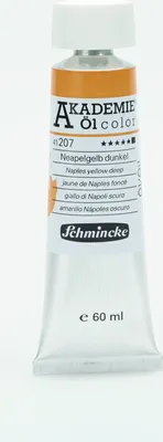 Produktbild von Schmincke 60ml AKADEMIE Öl color Neapelgelb dunkel Öl 41 207 011