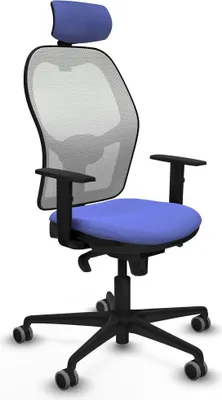 Produktbild von Bürostuhl mit Kopfstütze Piqueras y Crespo 1D036G2 Hellblau