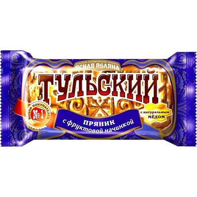 Produktbild von Süßgebäck Prjanik Tulskiy mit Fruchtfüllung 140g