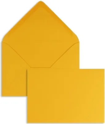 Produktbild von Briefumschläge 156x220mm 120g/qm gummiert VE=100 Stück zartorange