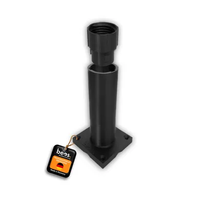 Produktbild von beos® Premium Bodenhalterung für Mammotion Antenne - kompatibel mit der RTK-Antenne der Mammotion LUBA & YUKA Mähroboter