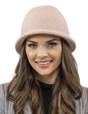 Immagine prodotto di Cappello da donna Vivisence elegante cappello invernale caldo e accogliente copricapo in inverno e autunno caldo cappello a maglia spessa, cappello classico da donna,  eu, rosa, taglia unica