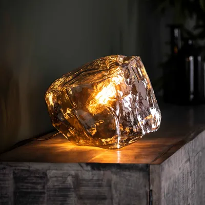 Produktbild von Hoyz - Tischlampe Rock verchromt - Industrial - Lampe in Rock