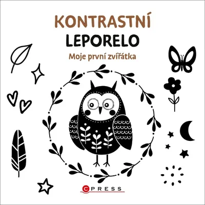Zdjęcie produktu dla Kontrastní leporelo: Moje první zvířátka | kolektiv
