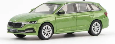 Zdjęcie produktu dla Skoda Octavia IV Combi (2020) - Zielony majowy metalik ABREX 1:43