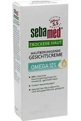 Produktbild von Sebamed Trockene Haut Omega 12 % Gesichtscreme 50ml