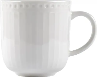 Produktbild von Ritzenhof und Breker Becher Sofia weiss rund 420ml Packung 1 Stück