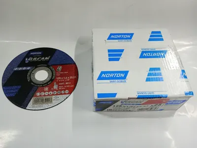 Produktbild von Norton Vulcan Trennscheibe Stahl Inox 125x1,6 mm