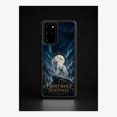 Obrázok produktu pre Puzdro pre Samsung S20 Ultra, ochranné puzdro s motívom Frostwolf – značka LUNØIR
