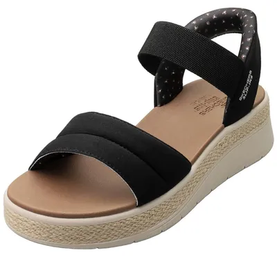 Produktbild von Skechers Damen Bobs Sun Ray Slip-InTurnschuhe, Black Textile, 37.5 EU