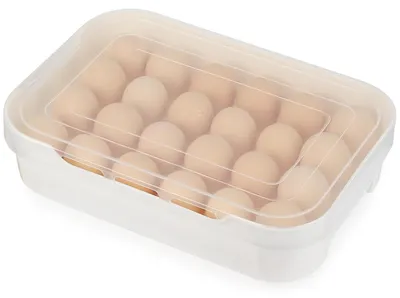 Produktbild von Eierbehälter für den Kühlschrank, Fassungsvermögen: 24 Eier