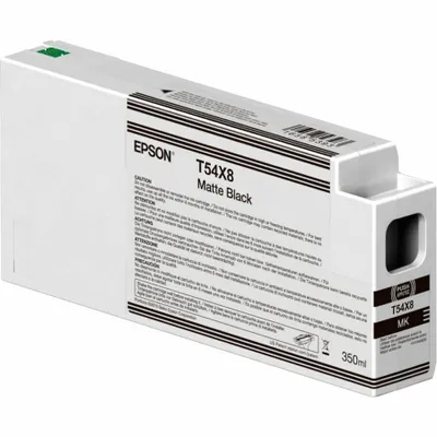 Produktbild von Epson Tintenpatrone UltraChrome HDX/HD matte black 350 ml T 54X8