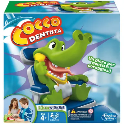 Immagine prodotto di Hasbro Gaming Cocco Dentista gioco da tavolo di motricità fine (destrezza)