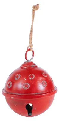 Produktbild von Rote Metallschale, Durchmesser 23 cm (Set mit 3 Stück)