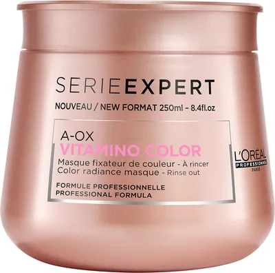 Produktbild von L’Oréal Paris Serie Expert Vitamino Color A-OX 250ml, Frauen, Gefärbtes Haar, 250 ml, Farbschutz, Glanz, Topf, 1 Stück(e)