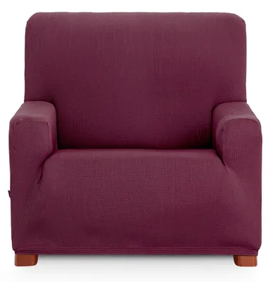Productafbeelding van Elastische 1-Zits Bankhoes Polyester-Katoen - Rood