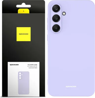 Immagine prodotto di Custodia in silicone SPACECASE Custodia in silicone per Galaxy A35 5G Viola