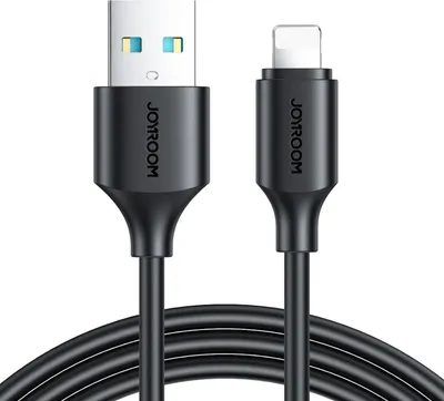 Produktbild von JOYROOM S-UL012A9, 1 m, Lightning, USB A, Stecker, Stecker, Schwarz