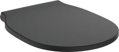 Produktbild von Ideal Standard WC-Sitz Connect Air mit Softclosing (Absenkautomatik), Wrapover E0368V3 Schwarz