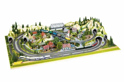 Produktbild von NOCH Fertiggelände “Mittenwald”, H0 (1:87)/TT (1:120)