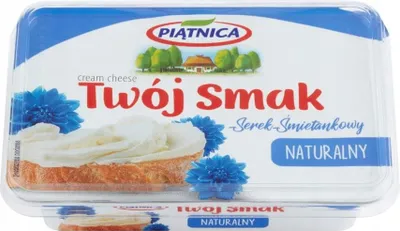 Obrázok produktu pre Piątnica Serek Twój Smak Naturalny 135 g